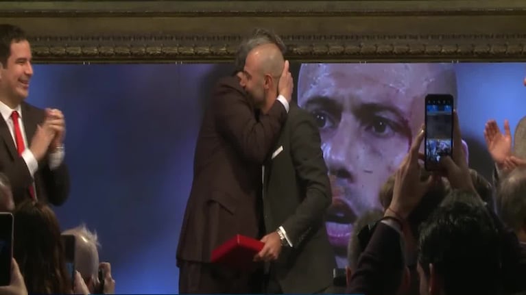 Mascherano, reconocido en Diputados