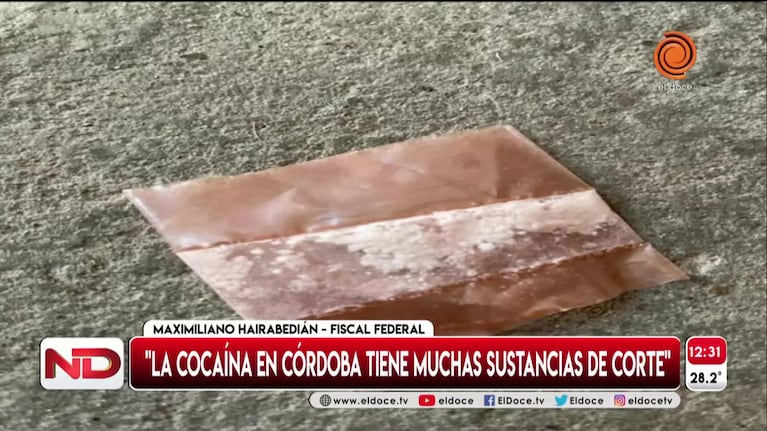 Alertan por el riesgo de la cocaína "rebajada" en Córdoba