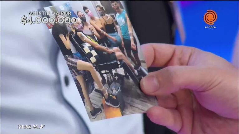 El jubilado que enterneció a todos en Los 8 escalones