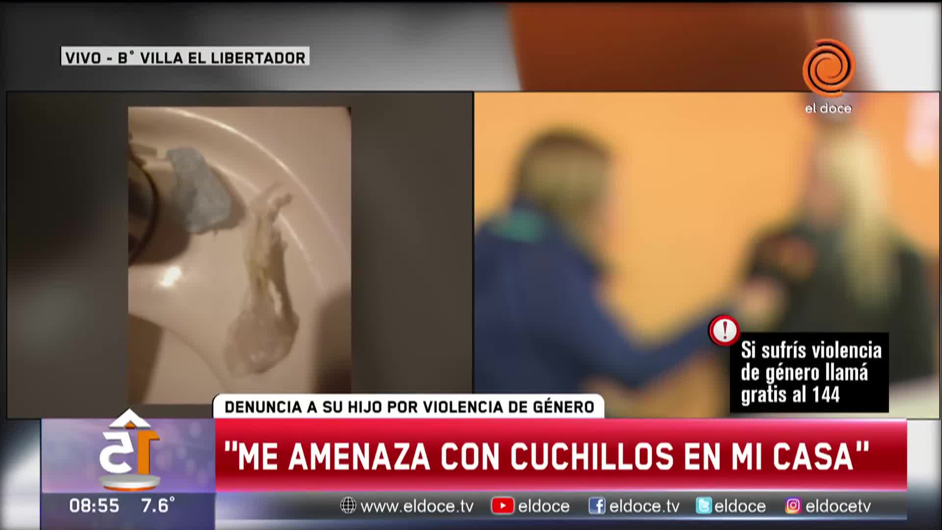 El terror de una madre que denuncia a su hijo