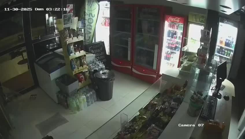 Reventaron a patadas la puerta de un local en Córdoba y se robaron una caja fuerte