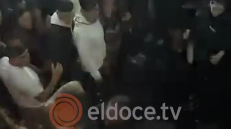 La agresión de un patovica a un joven en un boliche