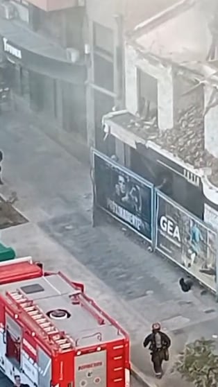 El incendio en el ex bar Posto de Bv. San Juan