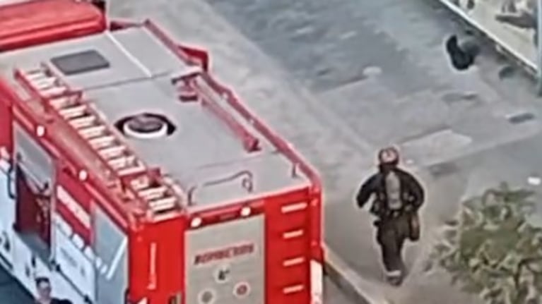 El incendio en el ex bar Posto de Bv. San Juan