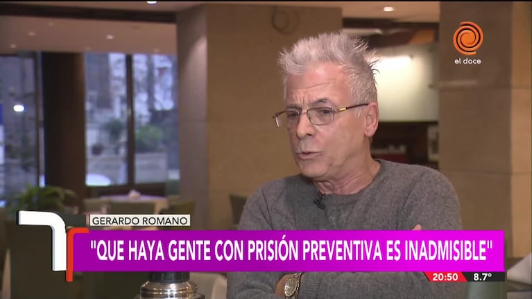 Gerardo Romano: "Pichetto es un traidor"
