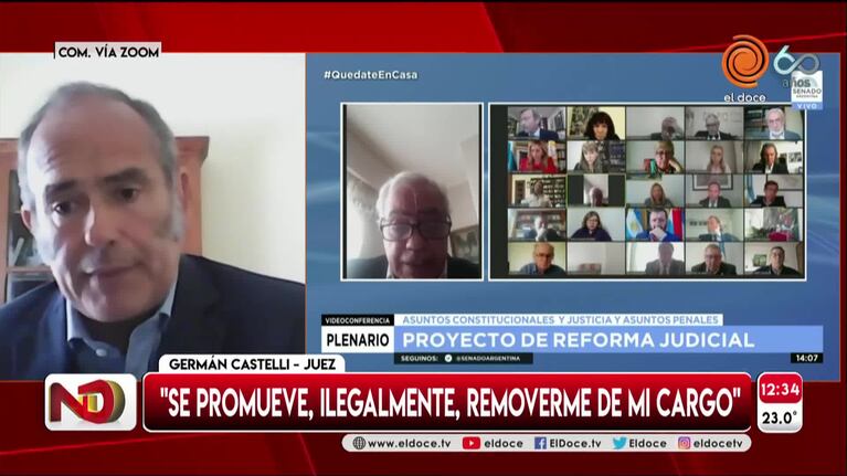 Castelli, el juez que investiga a Cristina y que quieren remover: “Es un atropello ilegal”