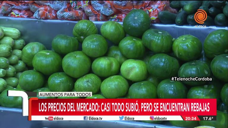 Los precios en el Mercado: aumentos y algunas rebajas