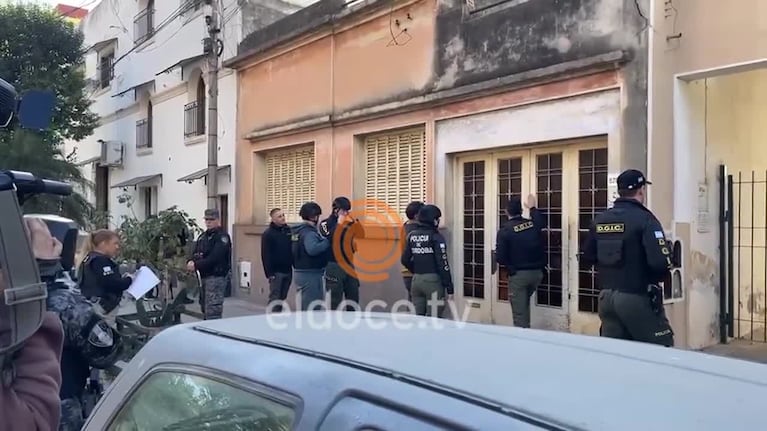 Desaparición de Agostina: el allanamiento en la casa del principal sospechoso