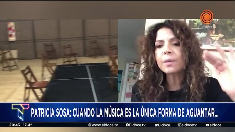 Patricia Sosa, a fondo: entre la pasión por la música y su pareja