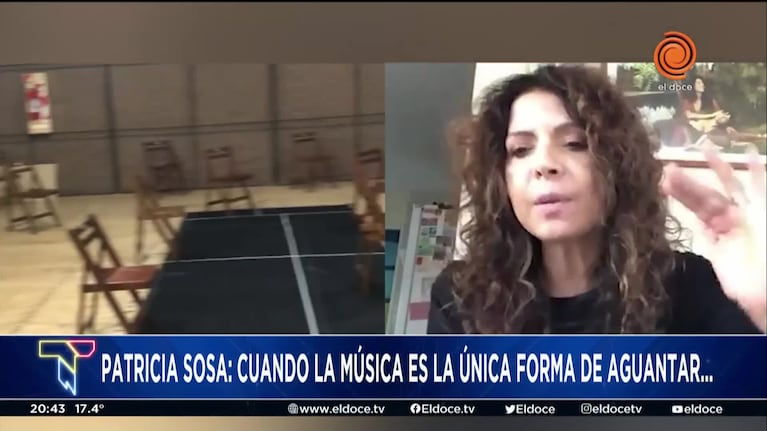Patricia Sosa, a fondo: entre la pasión por la música y su pareja