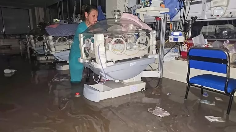 Enfermera que salvo a los bebes del neonatologico de Bahia Blanca