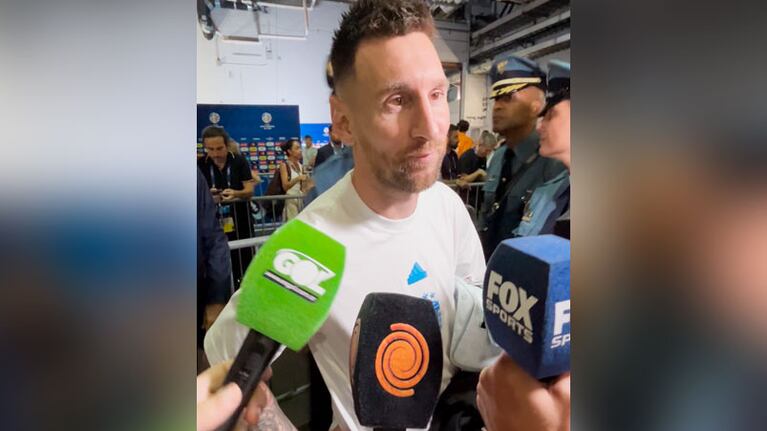 El Doce en la Copa América: Messi habló sobre su dolor que alertó a todos