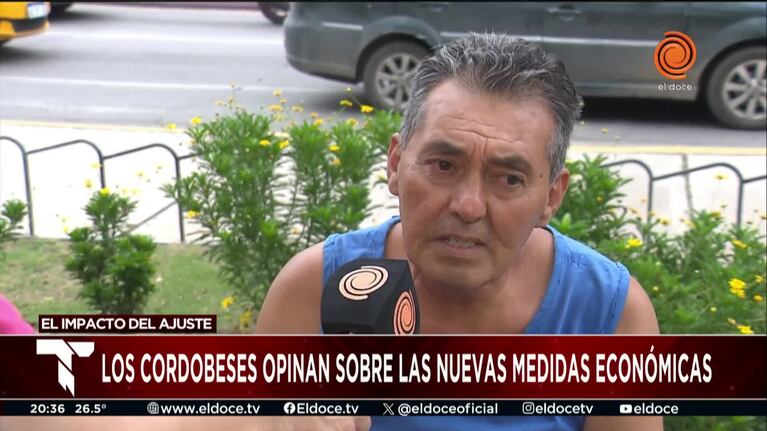 El apoyo de los cordobeses a las medidas económicas de Milei