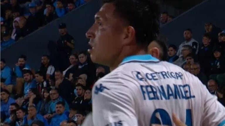 El golazo de Fernández y el 1 a 0 de Racing ante Belgrano en Alberdi