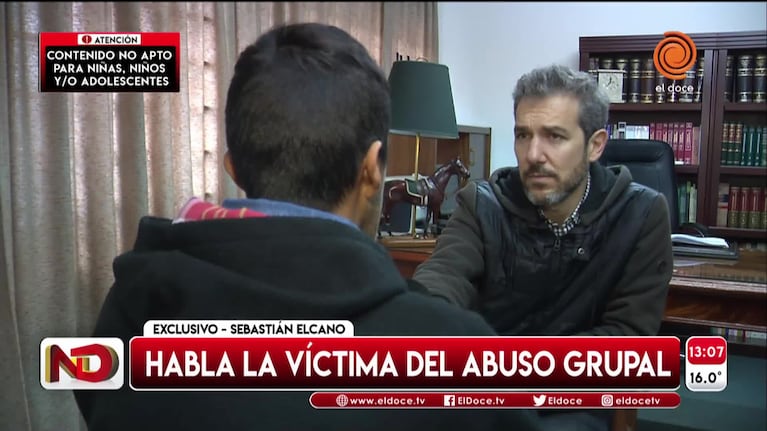 La palabra del joven abusado en Sebastián Elcano