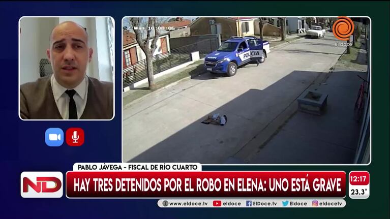 Asalto y persecución en Elena: investigan el motivo del robo