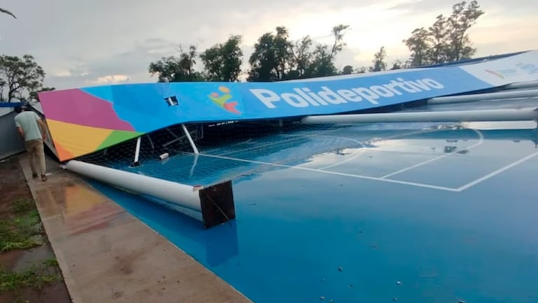 A un mes de los derrumbes, siguen cerrados los polideportivos en Córdoba: el avance de las pericias