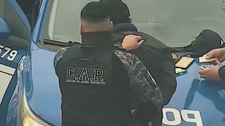 Así fue la detención de un naranjita en Ampliación Urca
