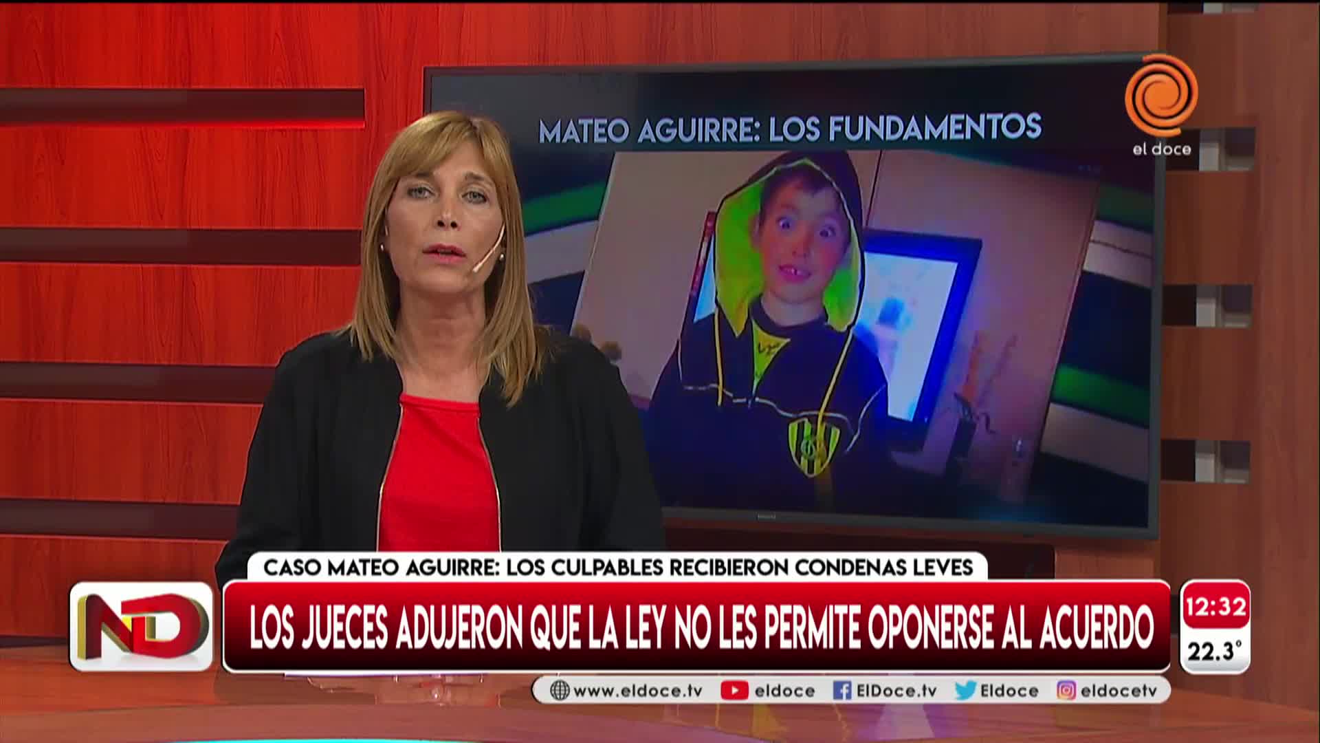 Crimen de Mateo Aguirre: se conocieron los fundamentos de la sentencia