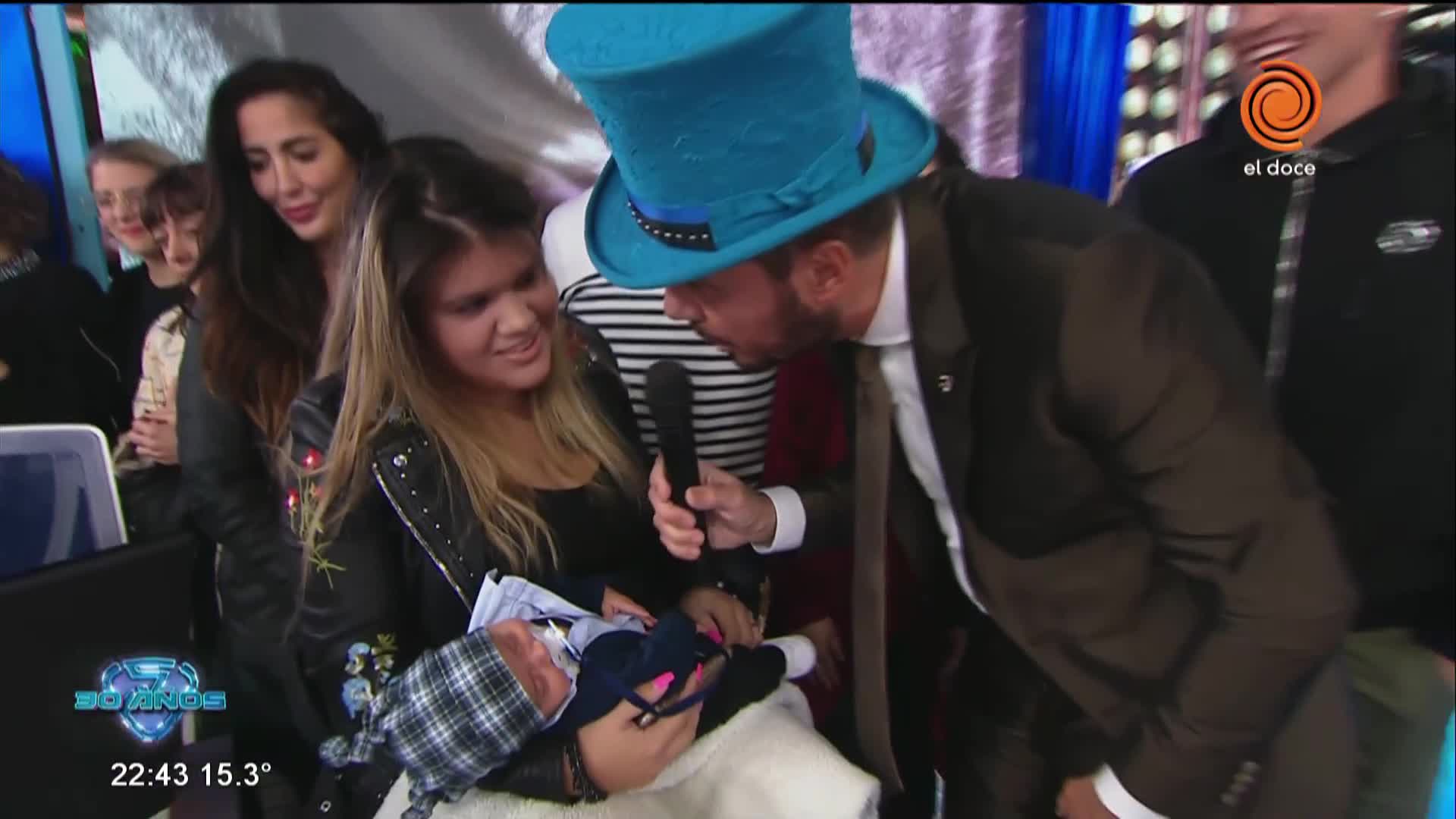 Sorpresa en ShowMatch: More Rial fue al estudio y presentó a su hijo