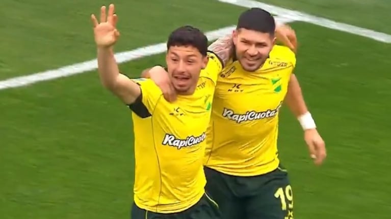 El gol de Defensa y Justicia que puso el 1 a 0 ante Belgrano