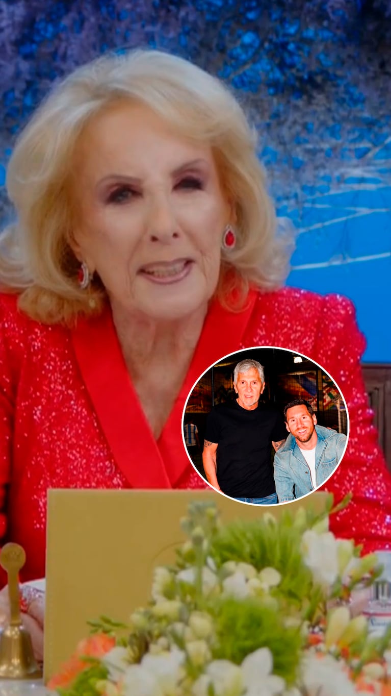 Mirtha Legrand recordó su última charla con Jorge Messi