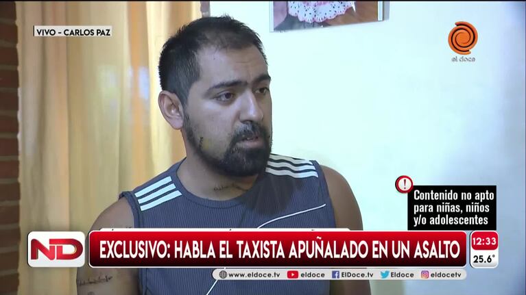 Se recupera el taxista apuñalado por una pareja de ladrones