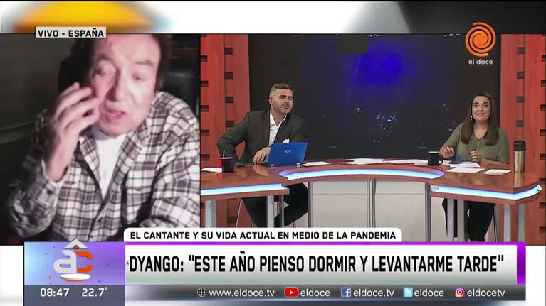 Dyango y la pandemia: qué hace, cómo se cuida y cuál es su gran hobby