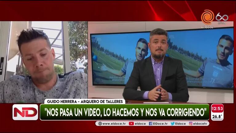 La vida del futbolista, en cuarentena: cómo la lleva Guido Herrera