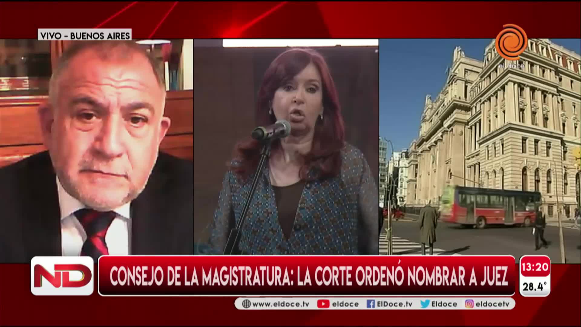 Luis Juez habló tras ser restituido al Consejo de la Magistratura