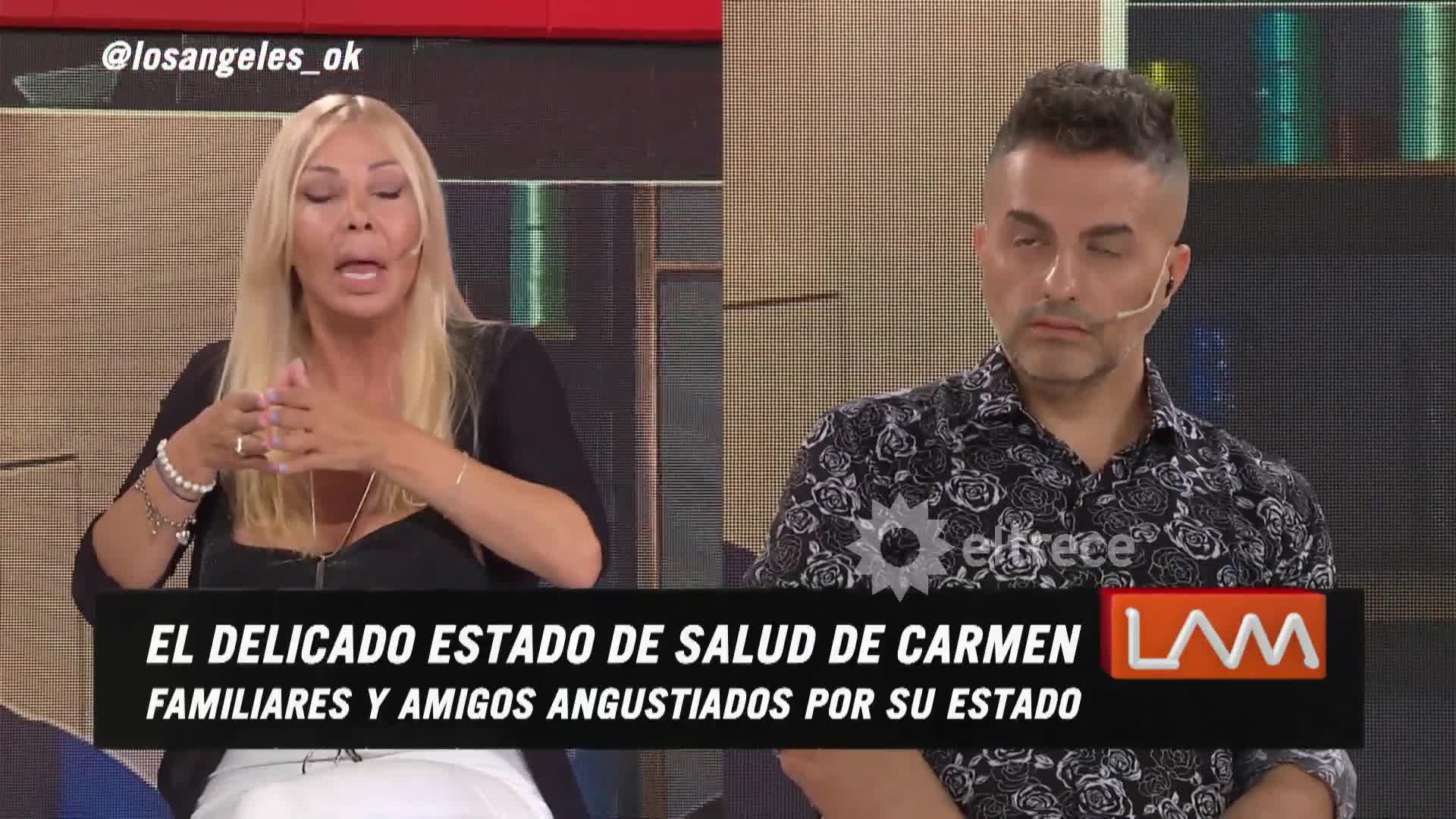 A Carmen Barbieri se le presentó la Virgen en terapia intensiva