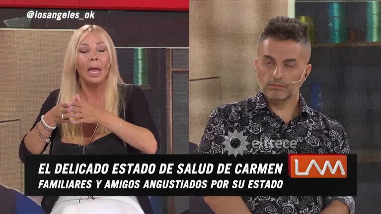 A Carmen Barbieri se le presentó la Virgen en terapia intensiva