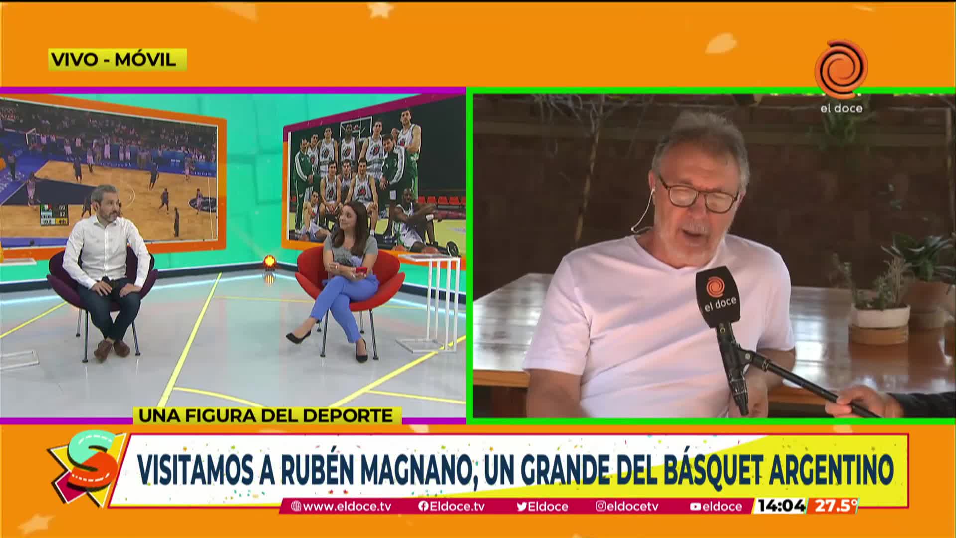 Rubén Magnano y un desafío especial con Paulo Londra 