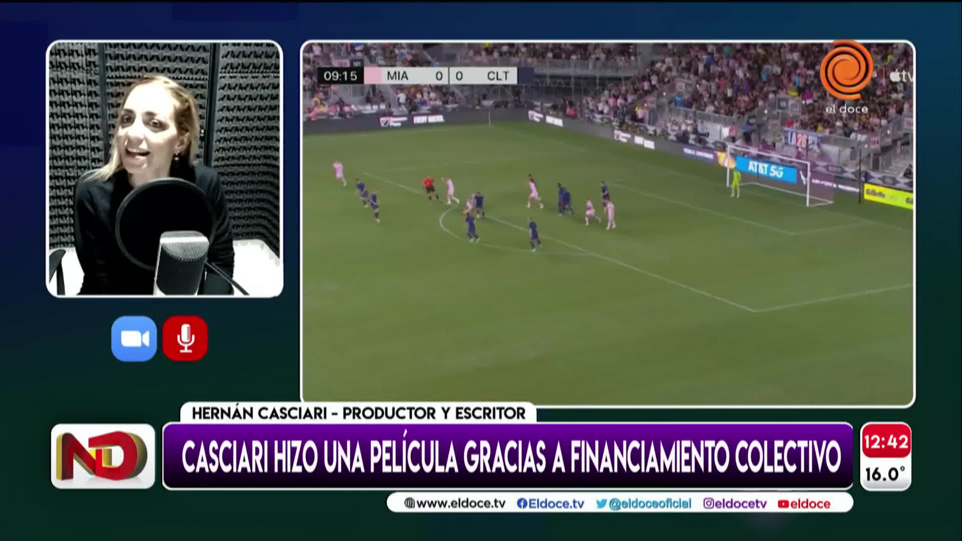 Casciari, el escritor que hizo llorar a Messi, prepara un evento global