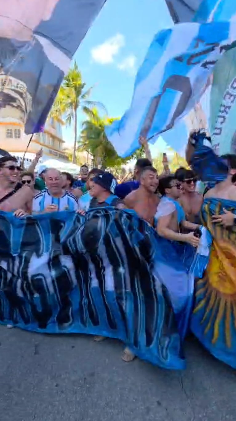 Mundial 2026: banderazo argentino en Miami