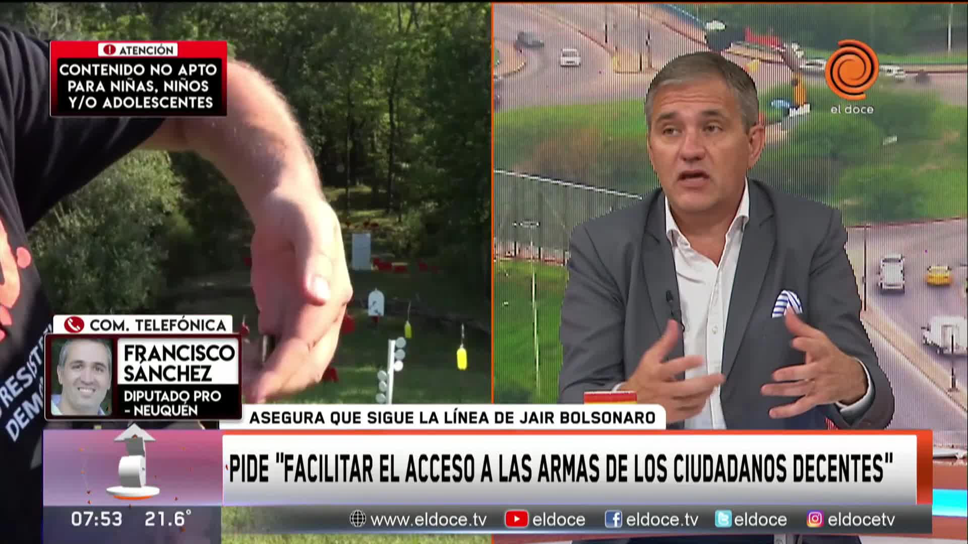 Un diputado quiere "facilitar el acceso a las armas": sus argumentos