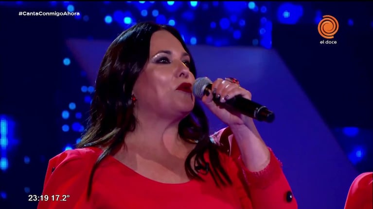 Magui Olave apareció en Canta Conmigo Ahora