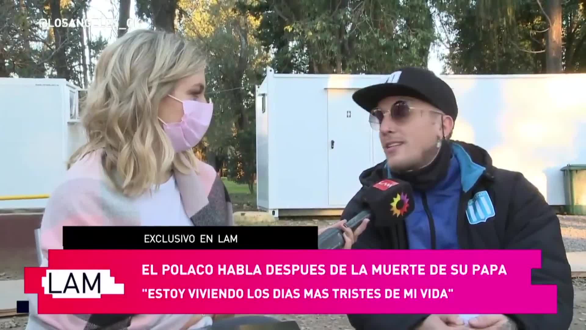 El Polaco habló después de la muerte de su papá