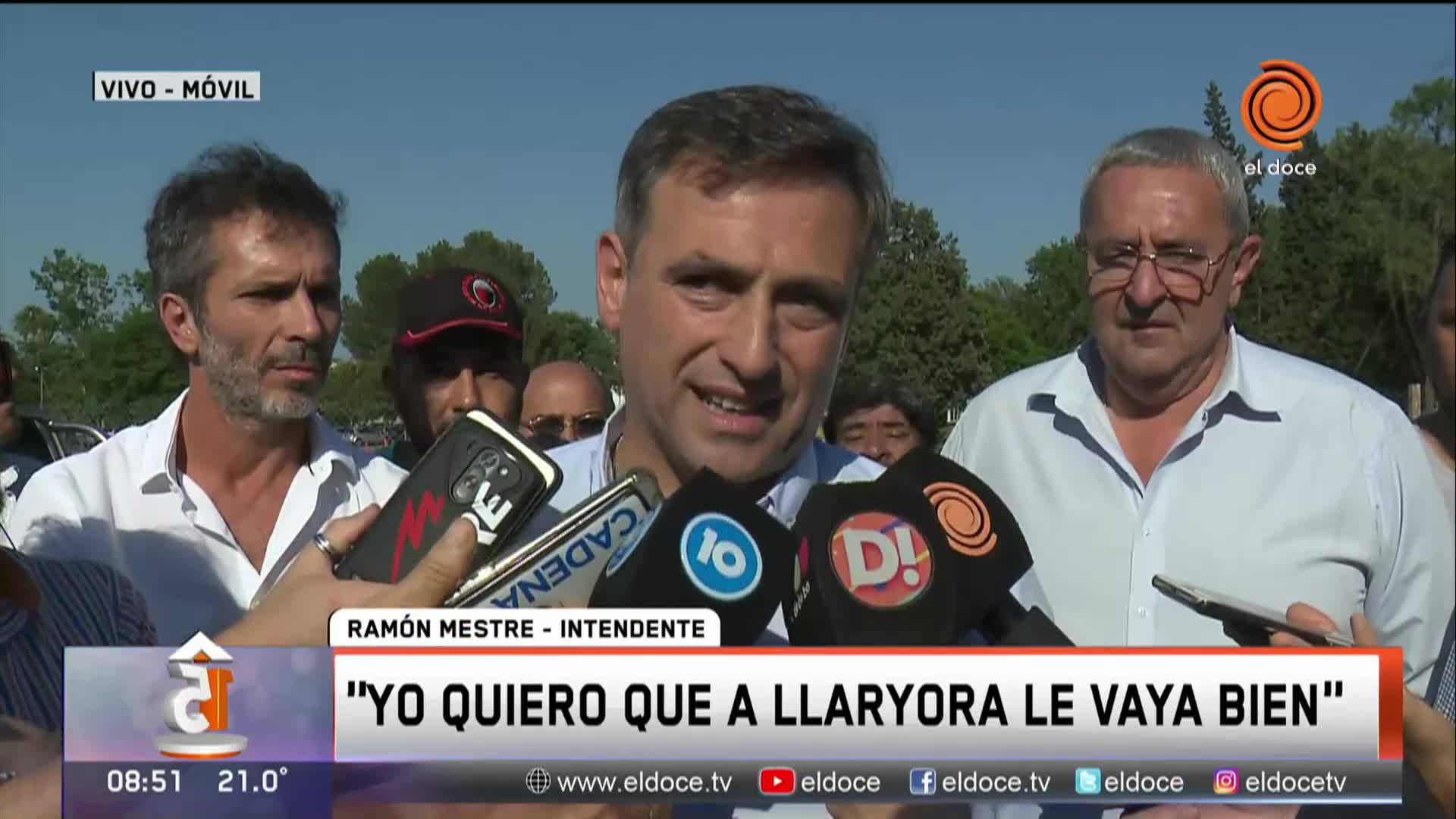 Mestre: "Siempre di la cara y quiero que a Llaryora le vaya bien"