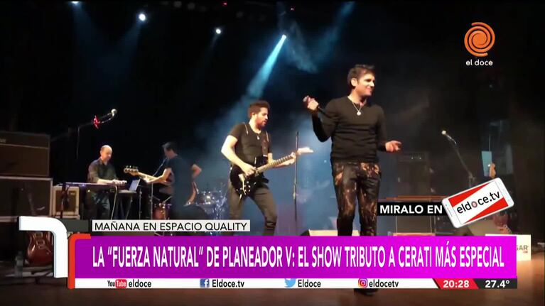 "Planeador V" estará en el Quality con su tributo a Cerati