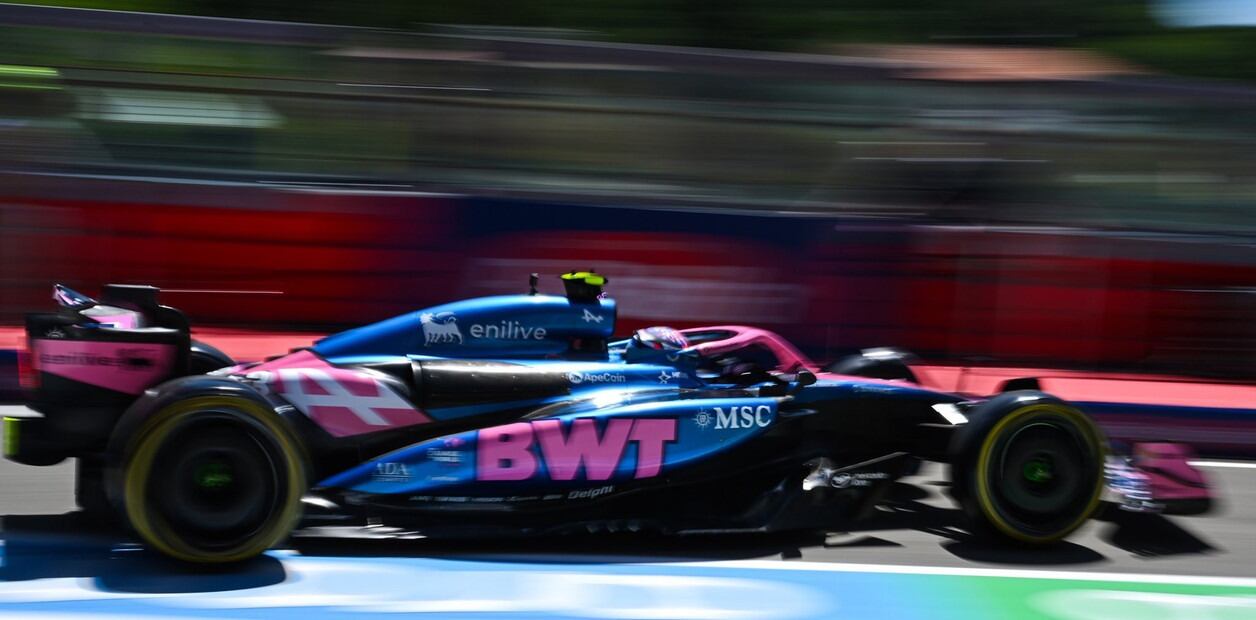 El fuerte golpe de Colapinto en el GP de Imola