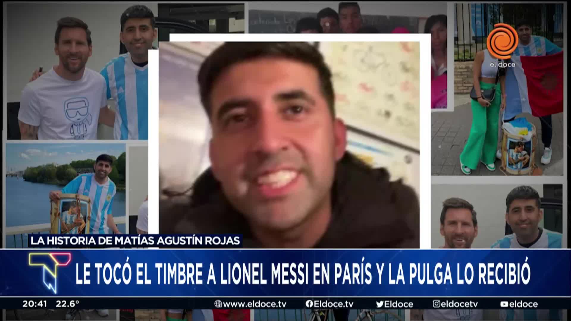 El momento único que vivió un argentino con Messi 