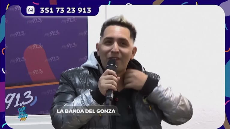 El Gonza Varela debutó en Cuarteteando Mas