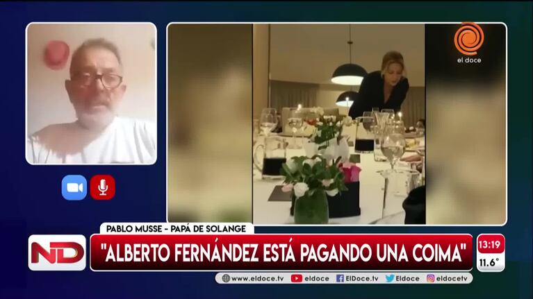 Pablo Musse apuntó contra Alberto Fernández por su "donación"