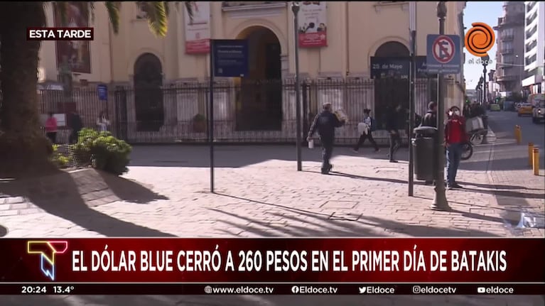 Reacciones del mercado: el dólar blue cerró a 260 pesos en Córdoba