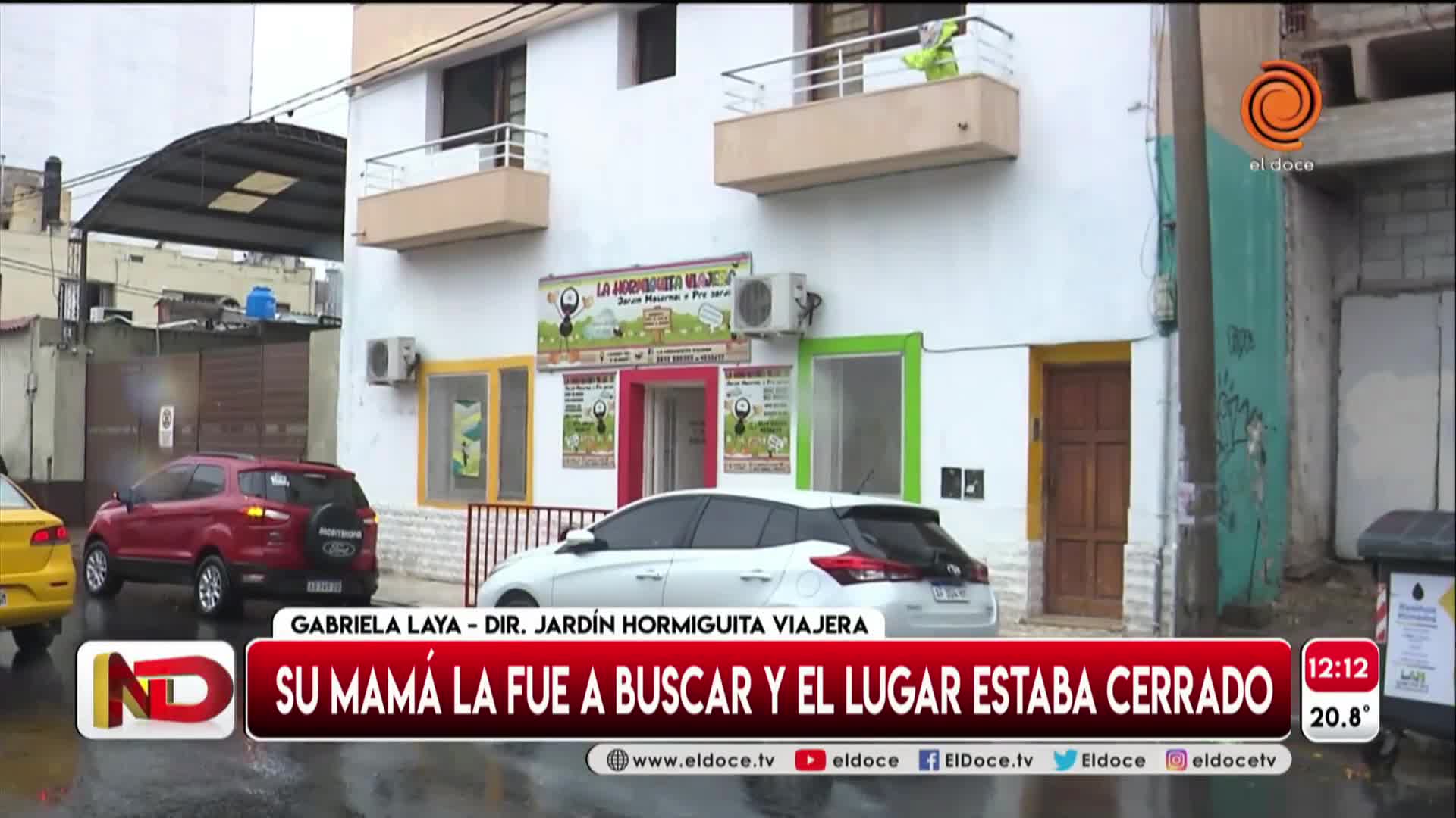 El enojo del papá de la nena encerrada en un jardín y la explicación de la directora