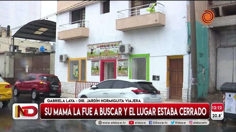 El enojo del papá de la nena encerrada en un jardín y la explicación de la directora