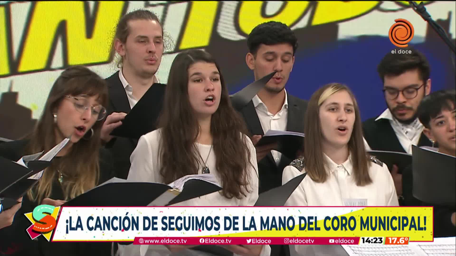 El Coro Juvenil Municipal en Seguimos