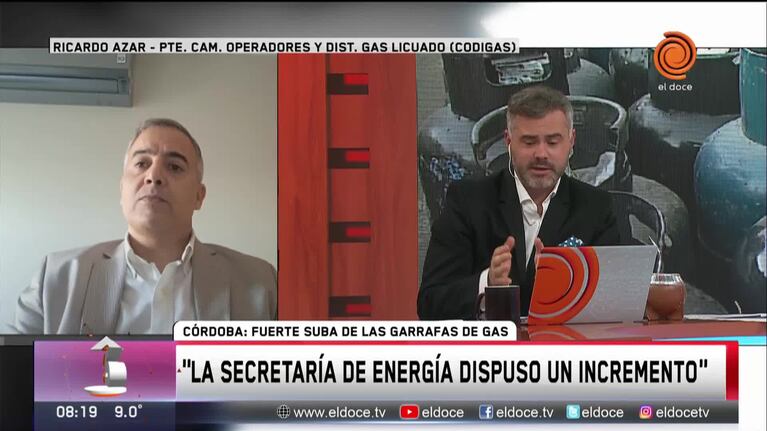 Subió el precio de la garrafa de gas pero aseguran que es insuficiente