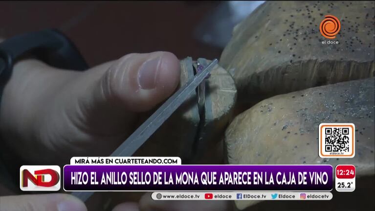 El anillo de La Mona que retomó protagonismo